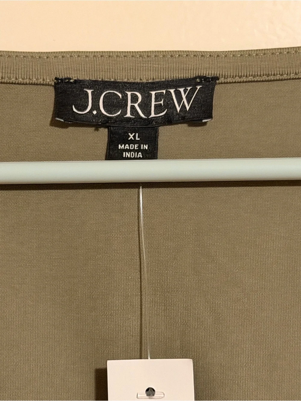 J. Crew Stretch Cotton-Blend V-Neck Top